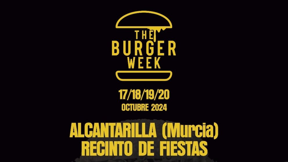 Cartel de The Burger Week.