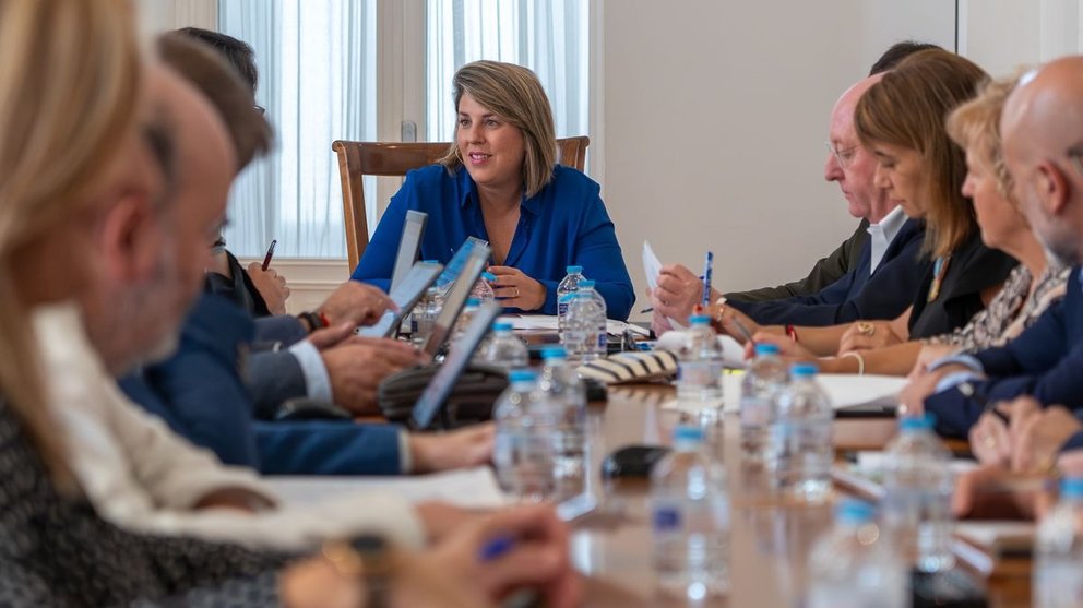 Reunión de la Junta de Gobierno del ayuntamiento de Cartagena.