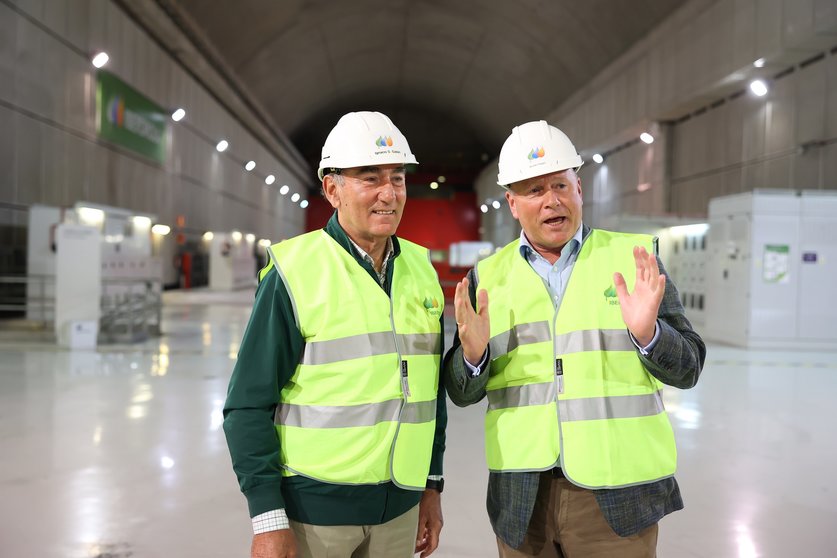 Ignacio Galán, presidente de Iberdrola, y Nicolai Tangen, CEO de Norges Bank