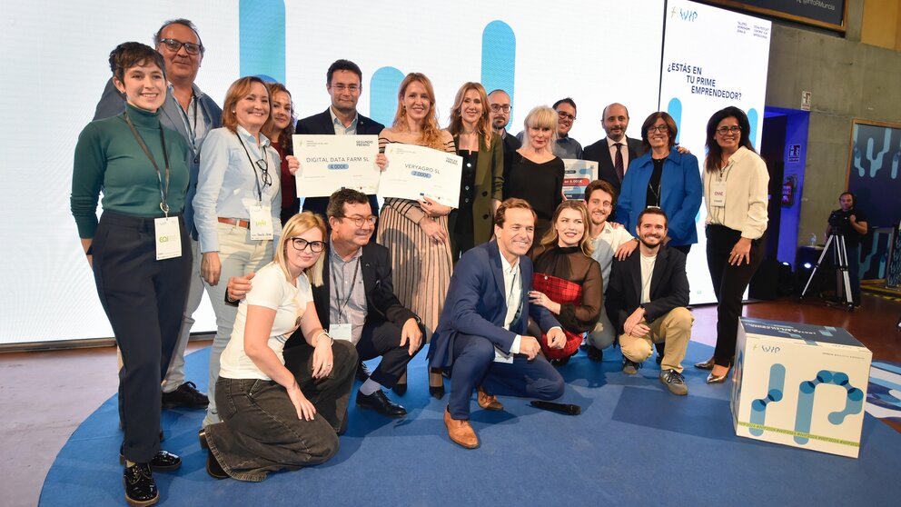 Ganadores del Premio Emprendedor del Año. (CARM)