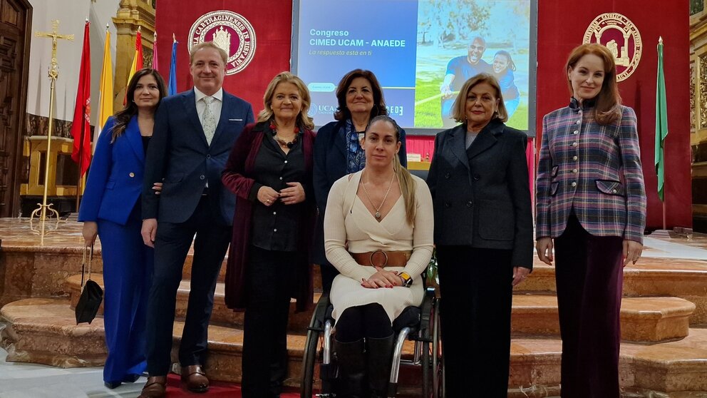 Imagen de familia en la celebración del evento. (UCAM)