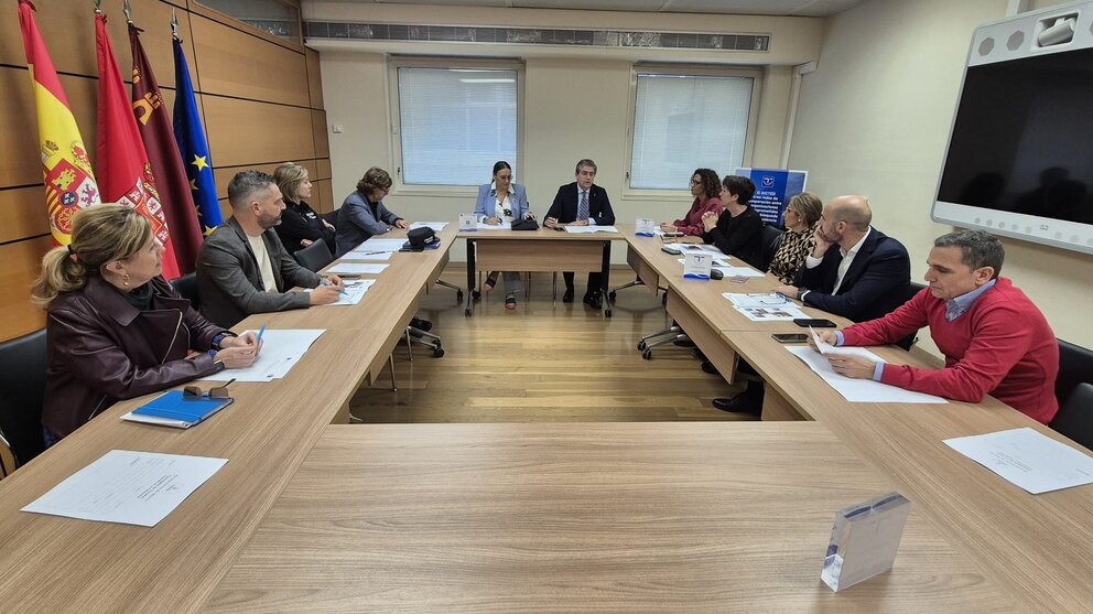 Un momento de la segunda reunión anual de la Mesa de Calidad Turística de Murcia. (Ayuntamiento de Murcia)