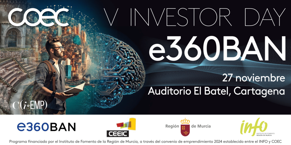 Cartel del V Investor Day. (COEC)