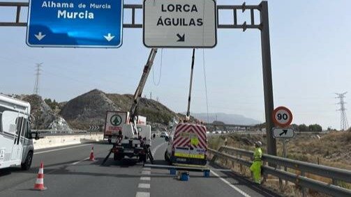 Actuaciones de mejora de carreteras en la Región. (Ministerio de Transportes)