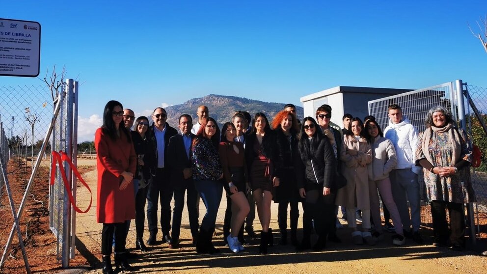 Jóvenes participantes en el programa del SEF. (CARM)