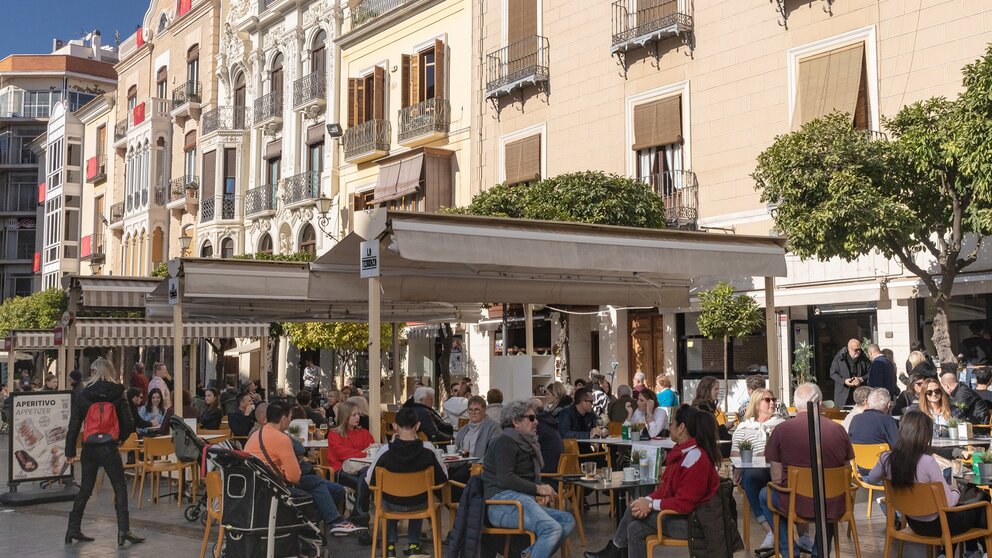 Imagen de una terraza en Murcia. (CARM)