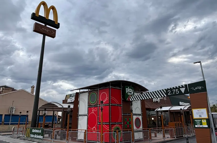 Restaurante de McDonald’s en Los Alcázares. (McDonald’s)