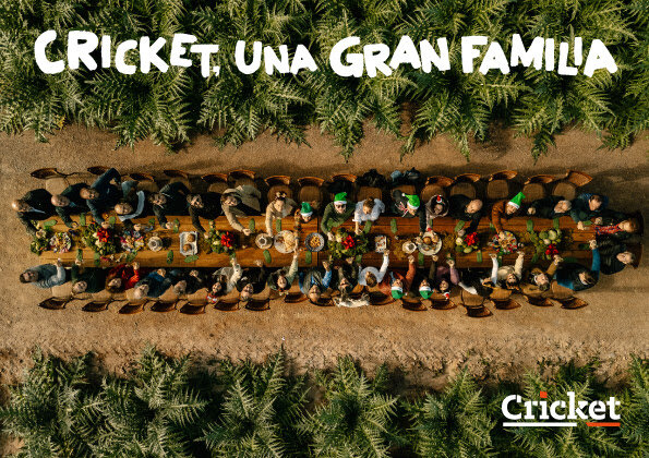 Campaña navideña de Cricket. (BIA3 Consultores)