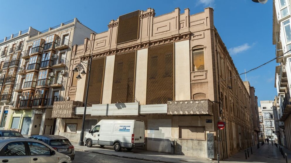 Fachada del Cine Central. (Ayuntamiento de Cartagena)