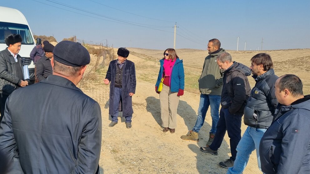 Delegación murciana durante una de las visitas a Uzbekistán. (CARM)