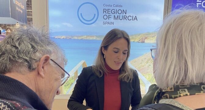 Presencia de la Región de Murcia en una de las ferias promocionales de turismo celebradas en 2024. (CARM)