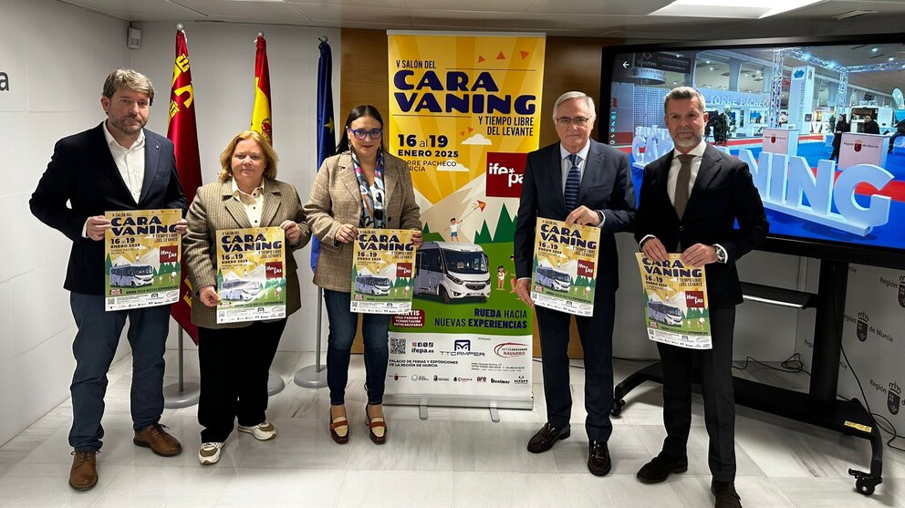 Presentación del V Salón del Caravaning y Tiempo Libre del Levante. (Ifepa)