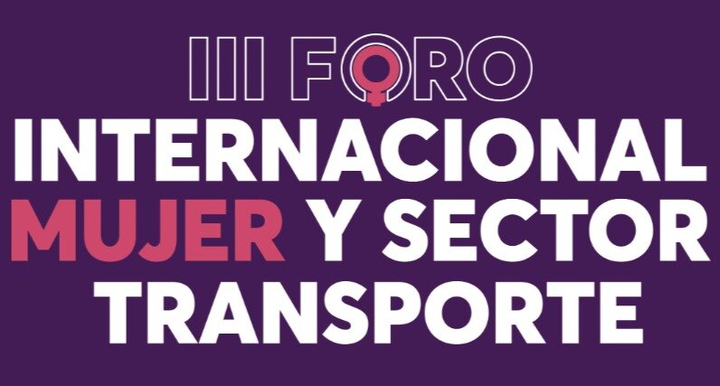 Cartel del III Foro Internacional Mujer y Sector Transporte de Andamur. (Andamur)