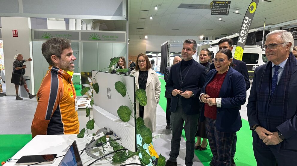 Imagen durante la inauguración de la feria. (Ifepa)