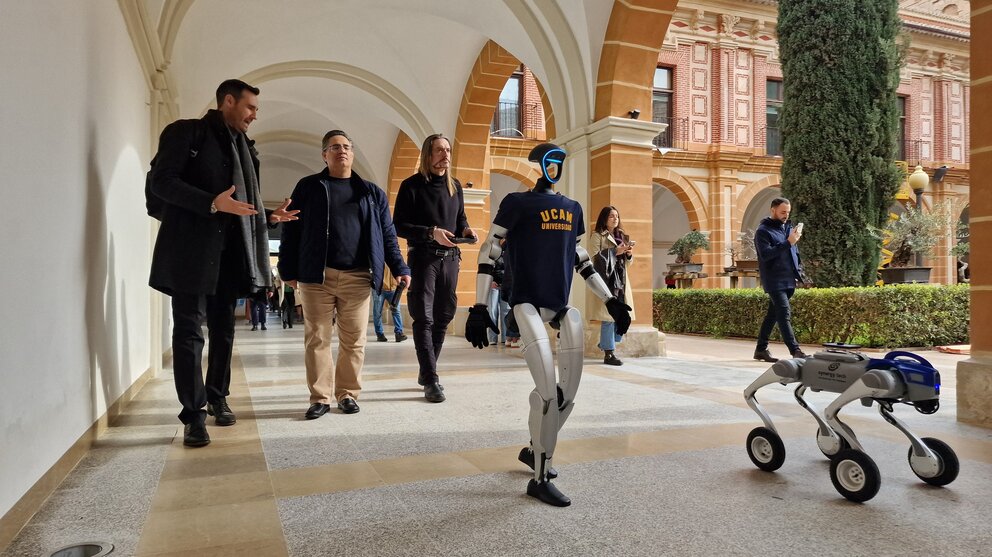 La empresa Synergy Tech visita la UCAM. (UCAM)