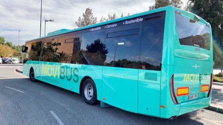 Autobús en la Comunidad. (CARM)