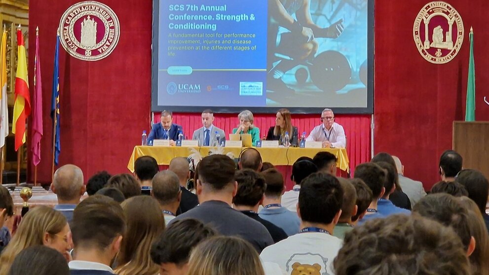 La UCAM acoge la 7ª Conferencia Anual de la Strength and Conditioning Society (SCS). (UCAM)