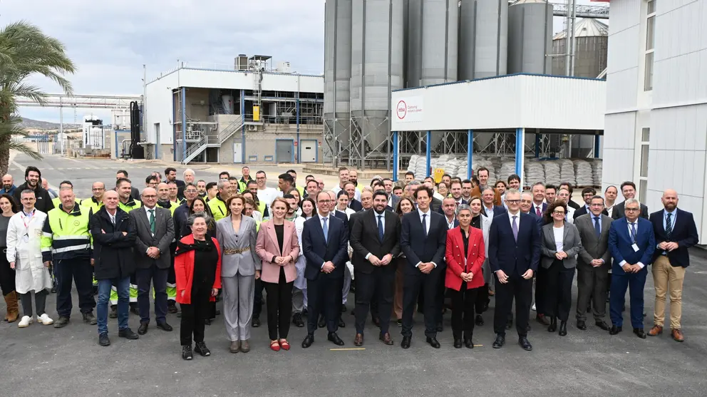 Inauguración de las nuevas instalaciones de HealthTech Bio Actives (HTBA) en Beniel. (CARM)