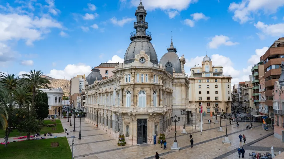 Palacio Consistorial de Cartagena. (Ayuntamiento de Cartagena)