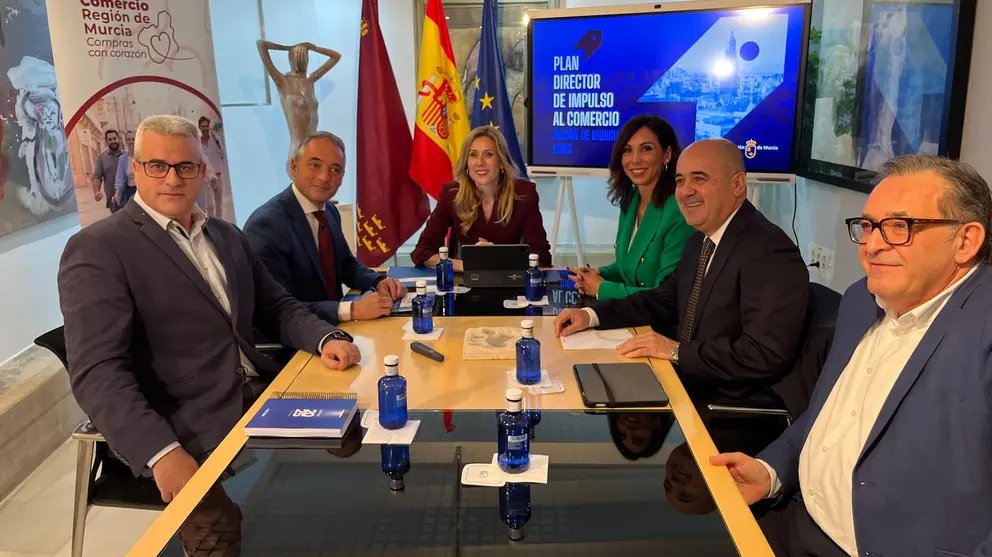 Reunión para presentar los avances del Plan director del Comercio en la Región de Murcia. (CARM)