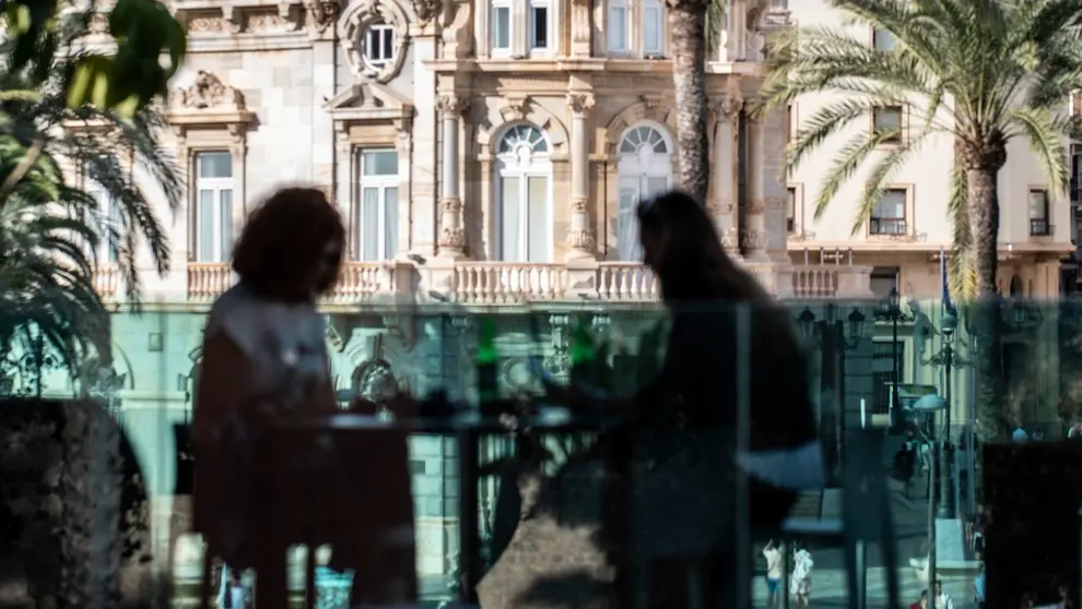 Turistas en Cartagena. (CARM)