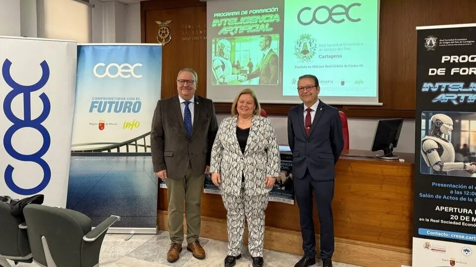 Presentación del curso 'Introducción a la Inteligencia Artificial en la Gestión Empresarial'. (COEC)