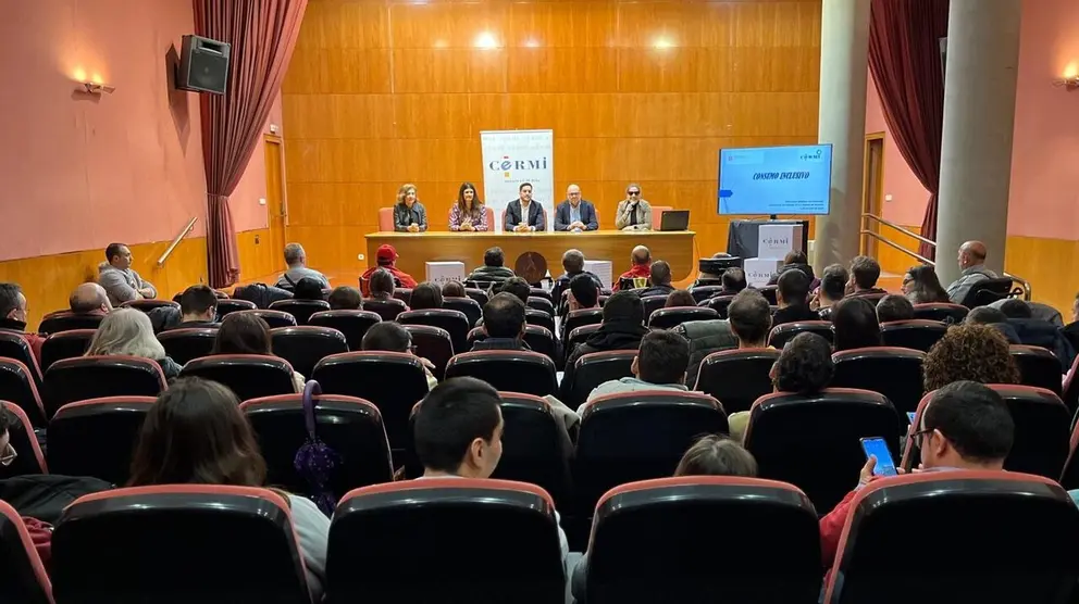 Imagen de la presentación del taller. (CARM)