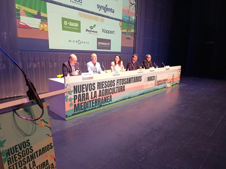 La consejera Sara Rubira en la inauguración de la Jornada 'AgroMurcia' (CARM)